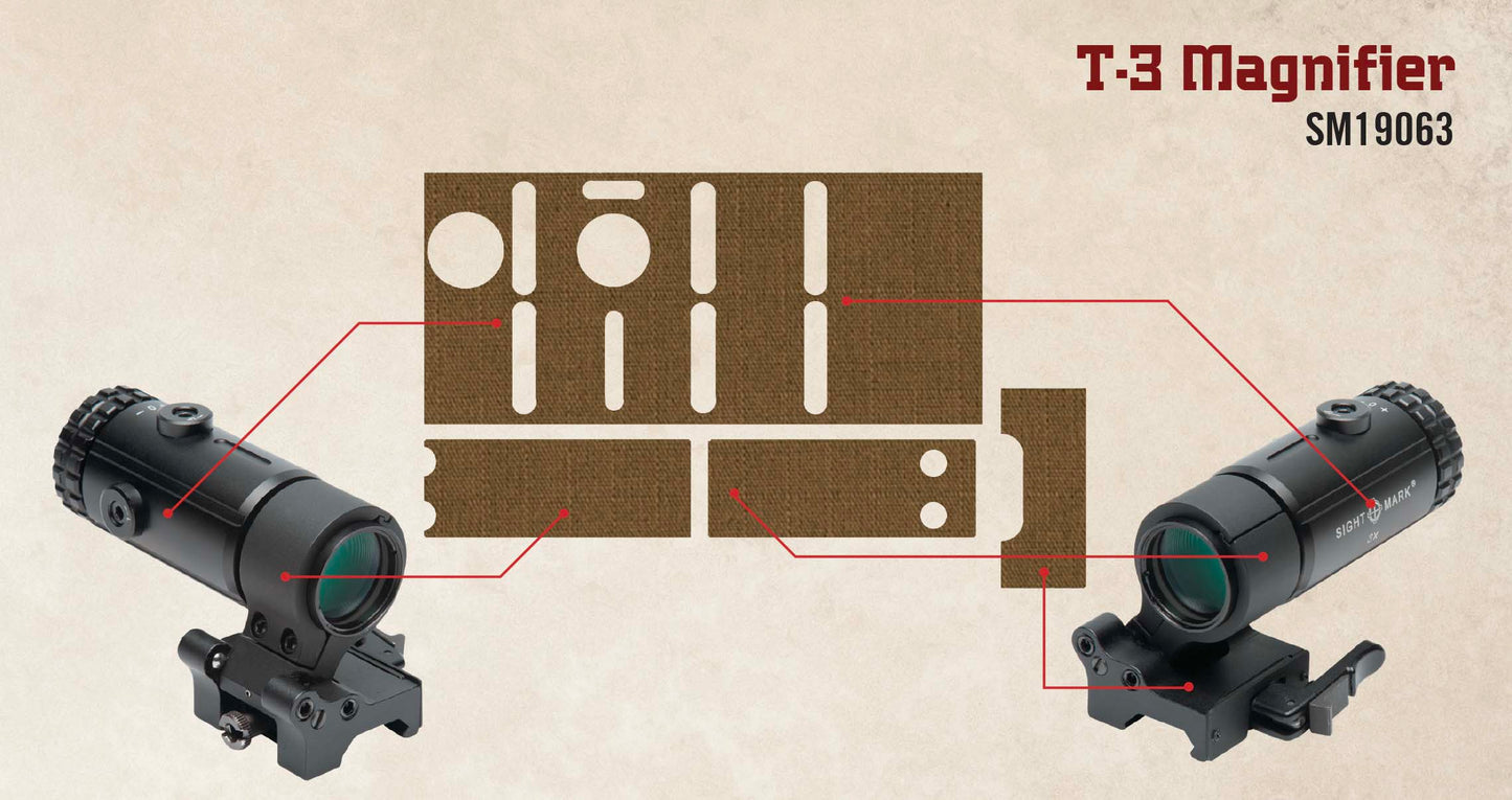 Coyote Brown skin for T-3 Magnifier