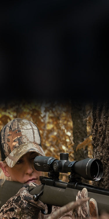 Rangefinding reticle designed for whitetail deer and coyote 