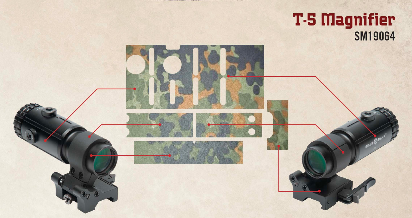 Flecktarn skin for T-5 Magnifier