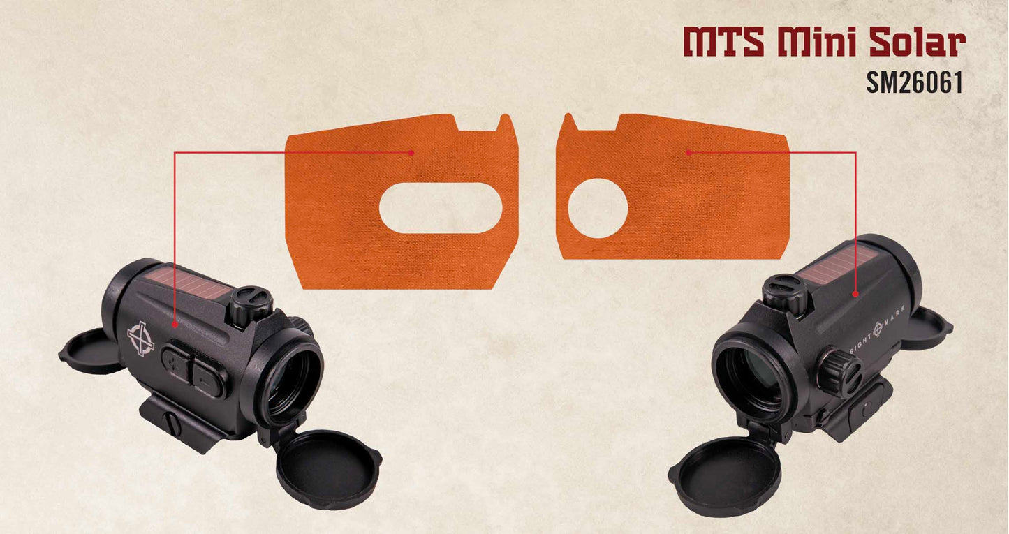 Blaze Orange Skin for MTS-Mini Solar Red Dot Sight