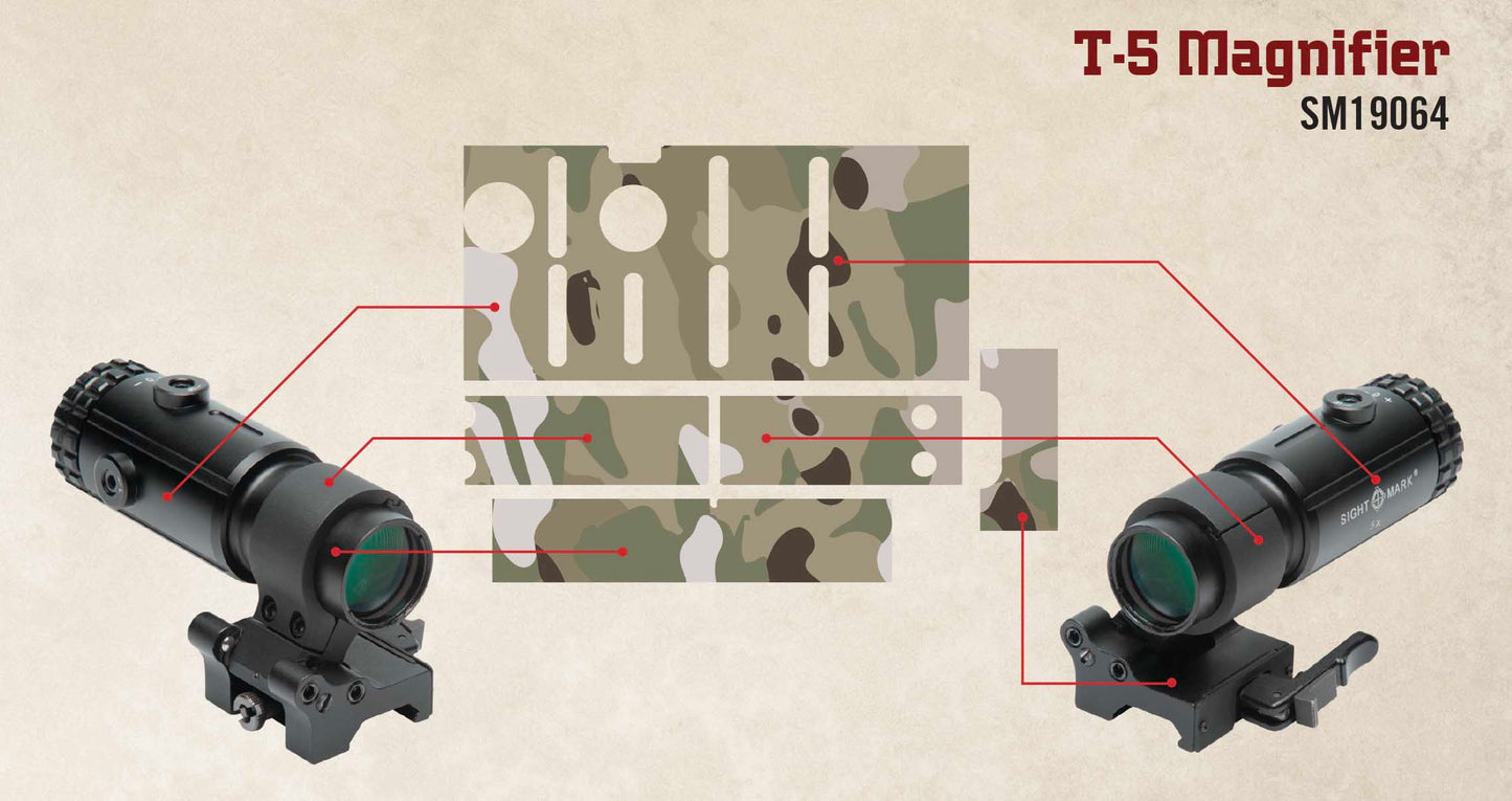 Multicam skin for T-5 Magnifier