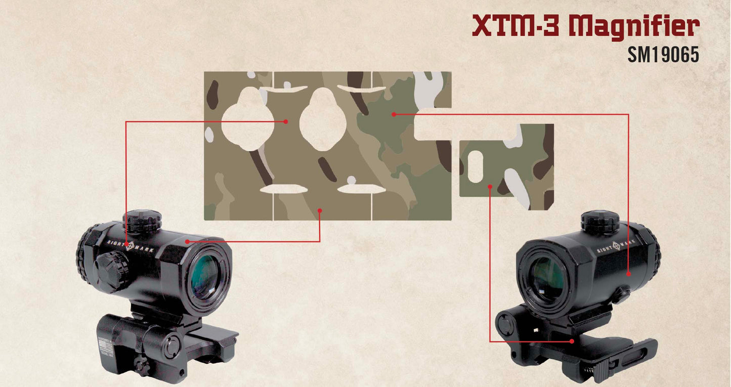 Habillage Multicam pour multiplicateur XTM-3