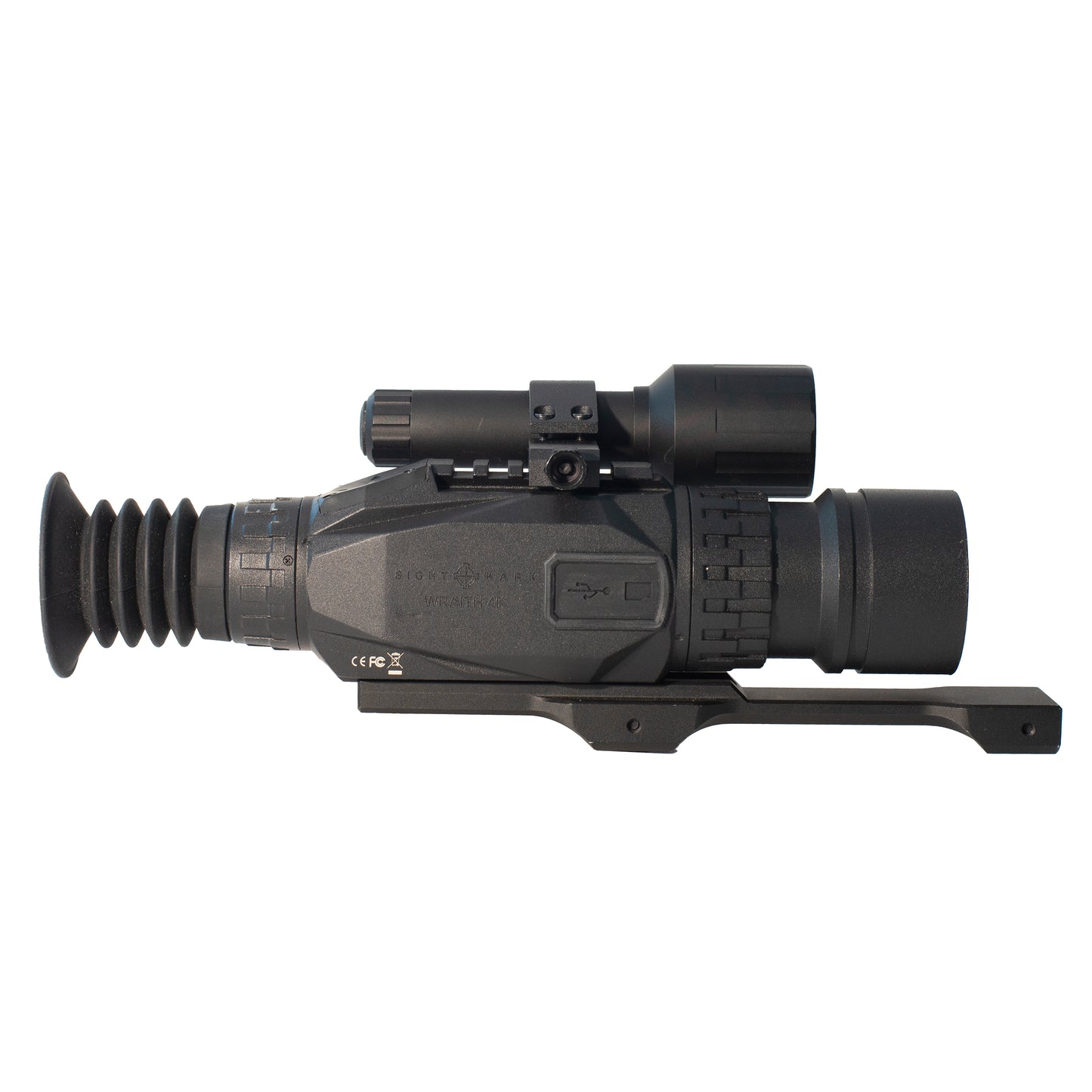 Sightmark Wraith 4K 4-32x40 Digital Day/Night Vision Riflescope with Long Mount