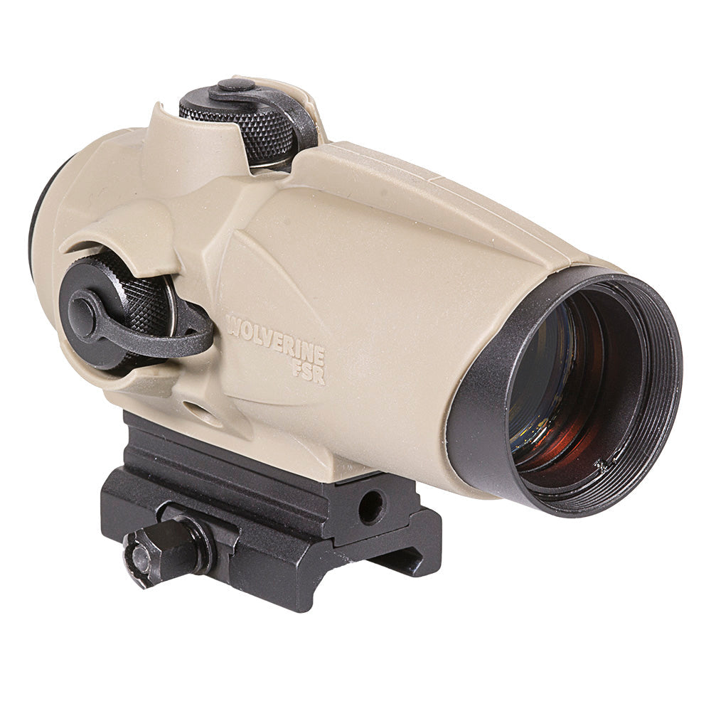 Sightmark Wolverine FSR Red Dot Sight - Tierra plana y oscura