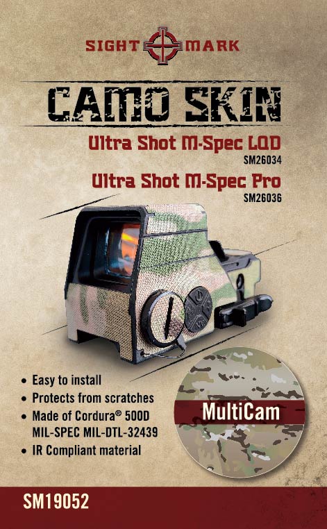 Multicam skin for Ultra Shot M-Spec LQD and Pro Reflex Sights