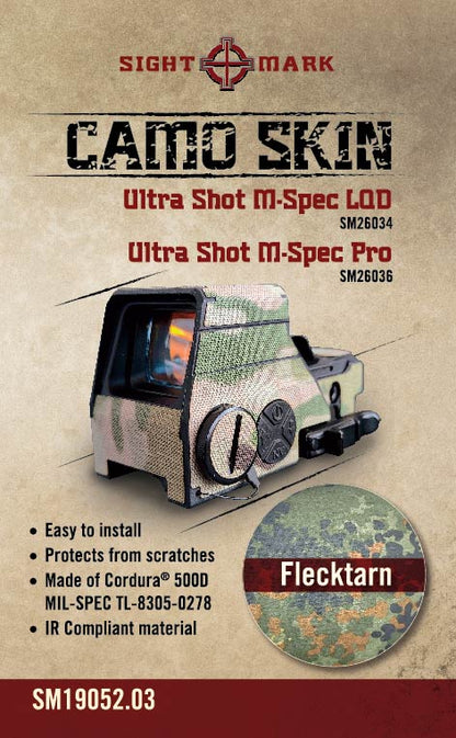 Flecktarn skin for Ultra Shot M-Spec LQD and Pro Reflex Sights