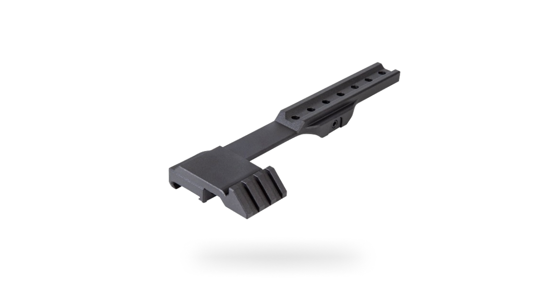  Description image for Sightmark Wraith Mini Long Mount with accessory rails