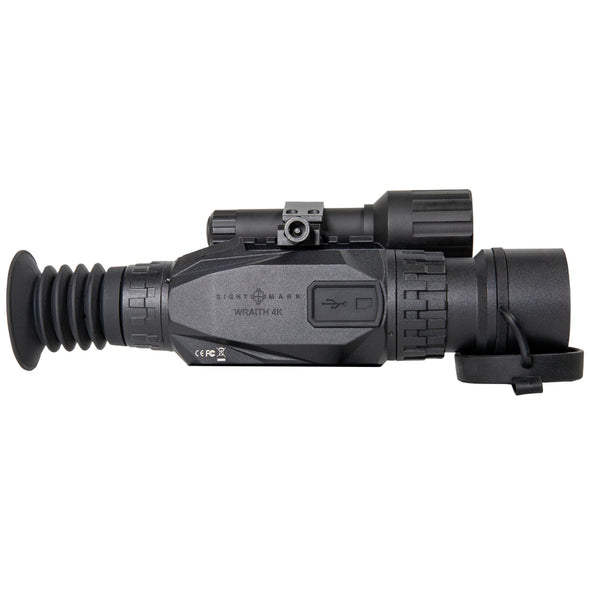 Sightmark Wraith 4K 4-32x40 Digital Day/Night Vision Riflescope with Long Mount