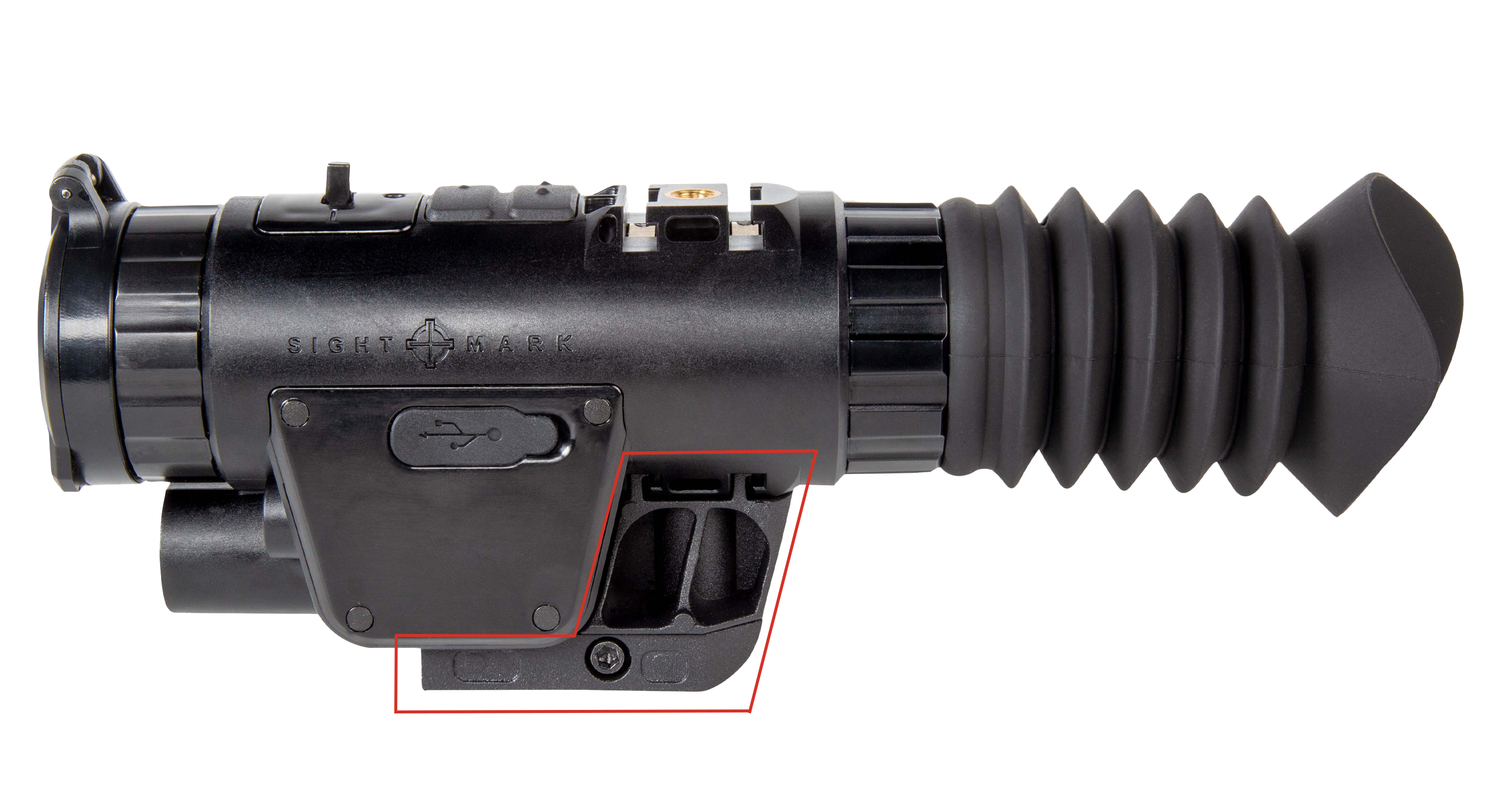  Description image for Sightmark Wraith Monocular Fixed Picatinny Mount