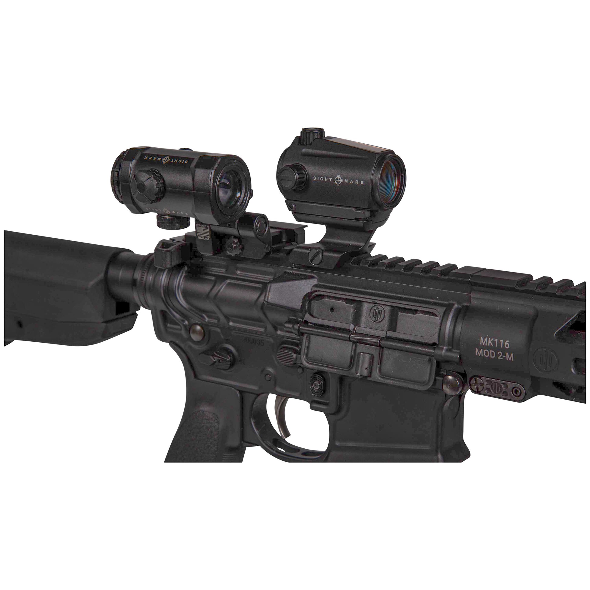 Sightmark XTM-3 3xMagnifier with LQD Flip to Side Mount