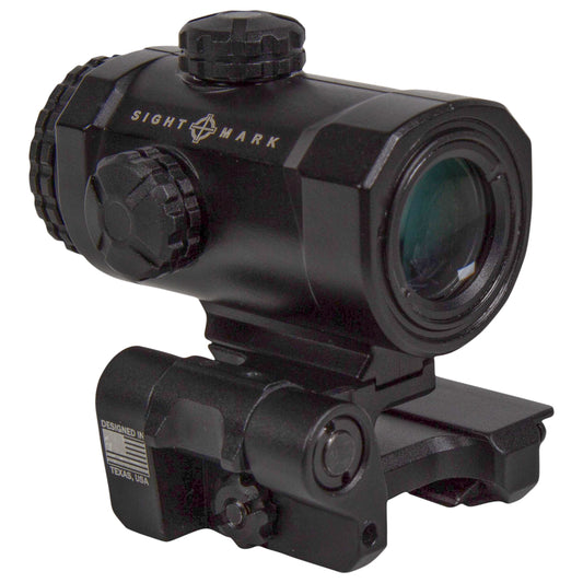 Loupe 3x Sightmark XTM-3 avec support latéral rabattable LQD