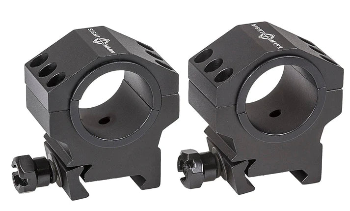  Description image for Anneaux de montage tactiques Sightmark - Anneaux Picatinny de hauteur moyenne (convient aux modèles 30 mm et 1 pouce)