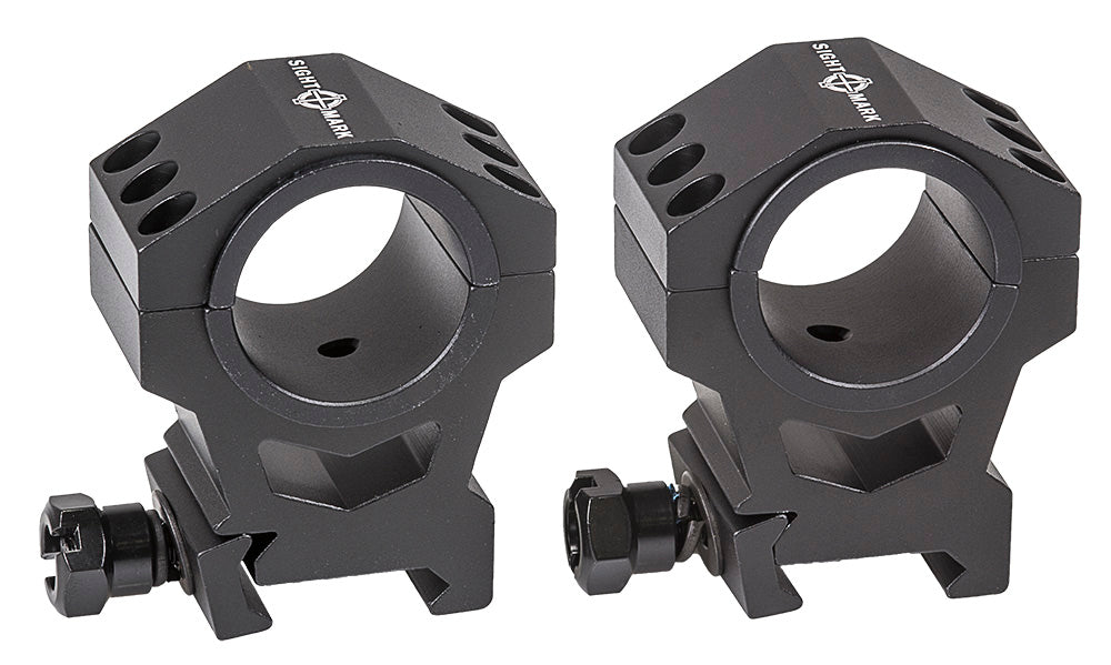 Sightmark Tactical Mounting Rings - High Height Picatinny Rings (fits 30mm & 1inch)